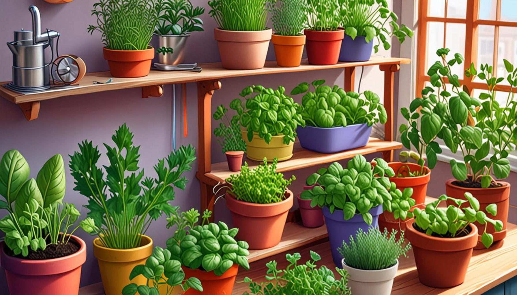 How to Grow Edible Herbs in Small Spaces: Tips for Beginners
